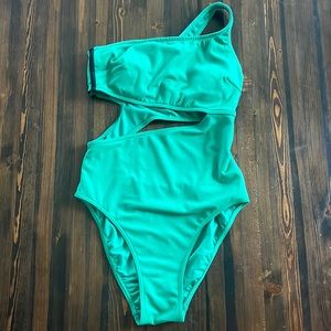 gorgeous Adidas one shoulder swimsuit, size 8